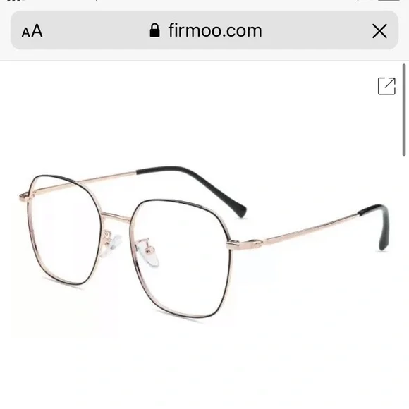 Bundle of 3 Retro Square Metal Wire Frame Glasses in Gold, Rose Gold & Black